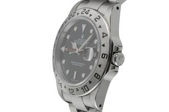 Thumbnail von Rolex Explorer II Black Dial Edelstahl Automatik Herrenuhr Ref. 16570 P-Serie