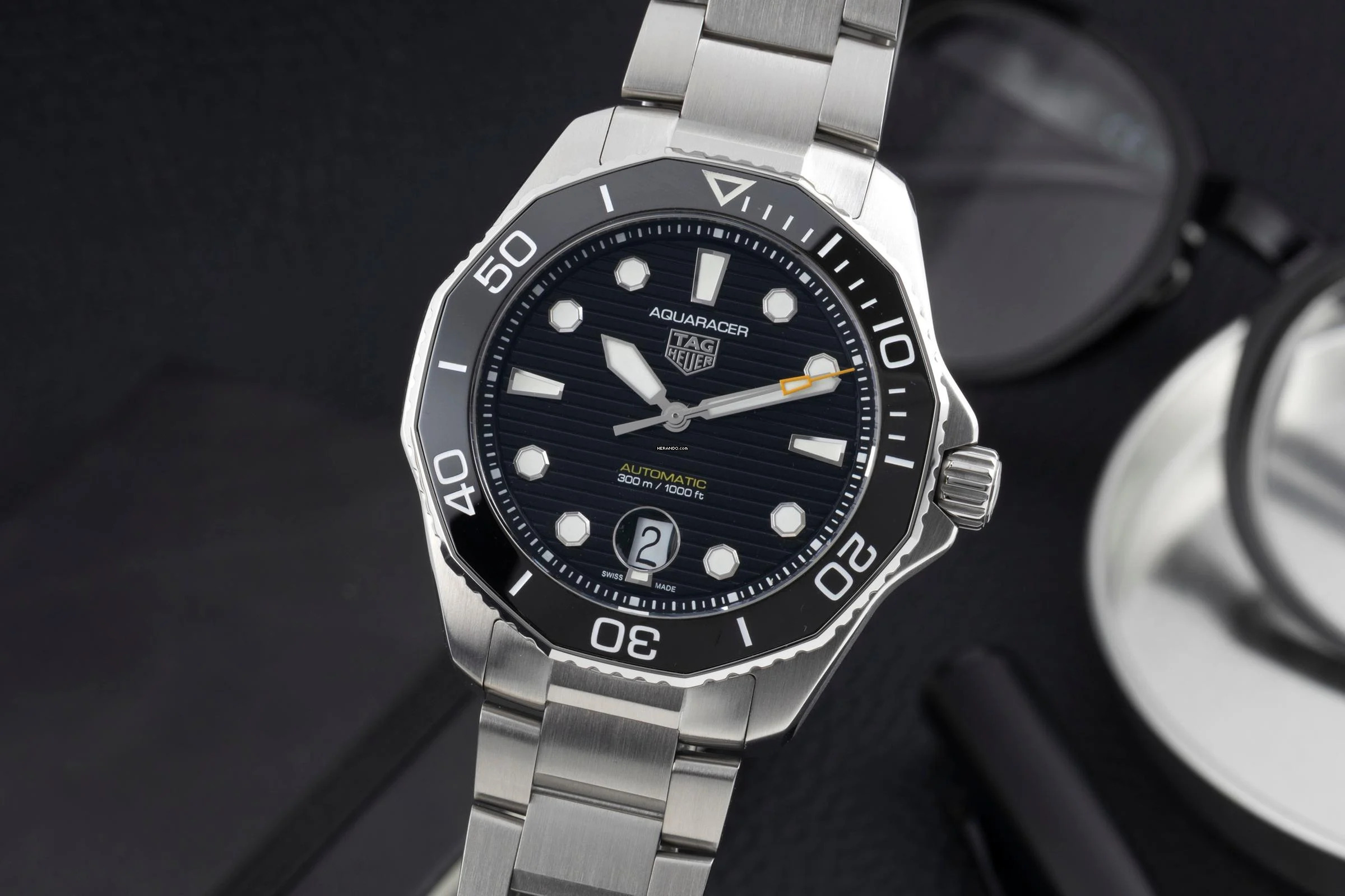 TAG Heuer Aquaracer 300M Professional 300 Date Stahl Automatik Ref. WBP201A.BA0632