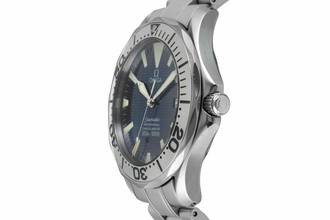 Thumbnail von Omega Seamaster Diver 300 M Electric Blue Stahl Automatik Ref. 2255.80.00