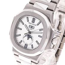 Thumbnail von Patek Philippe Nautilus White Annual Calendar – 5726/1A-010 – like NEW – 2013 Full Set