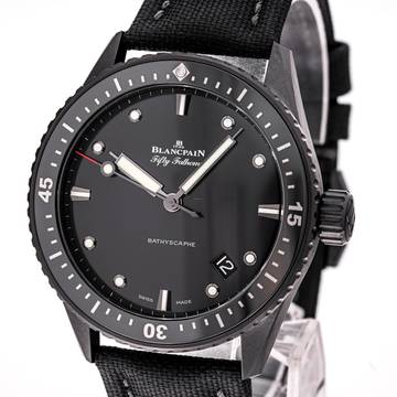  Blancpain Fifty Fathoms Bathyscaphe 43 – 5000-0130-B52A – like NEW – 2022 Full Set 