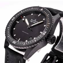 Thumbnail von Blancpain Fifty Fathoms Bathyscaphe 43 – 5000-0130-B52A – like NEW – 2022 Full Set