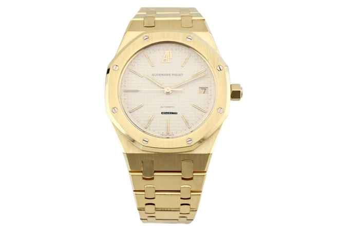  Audemars Piguet Royal Oak Jumbo 36 Mini Jumbo White Dial - With Box - 24 Months Warranty - 14700BA 1990 