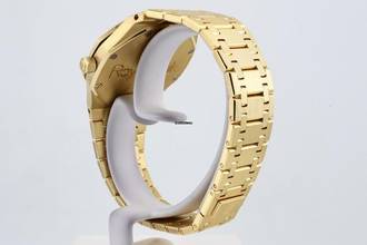 Thumbnail von Audemars Piguet Royal Oak Jumbo 36 Mini Jumbo White Dial - With Box - 24 Months Warranty - 14700BA 1990