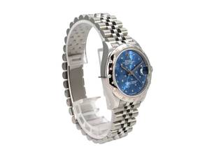 Thumbnail von Rolex Datejust 31 Edelstahl Weißgold Diamant Ref. 278344RBR Blau Floral Jubile-Band