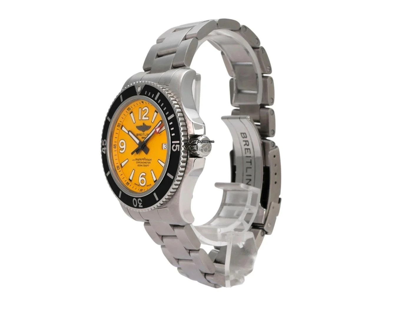 Breitling Superocean 44 Automatic 44 Gelb Ref. A17367021I1A1