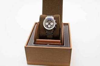 Thumbnail von Breitling Navitimer 1 B01 Chronograph Grey Dial Japan Edition Nr. 09/100 Fullset
