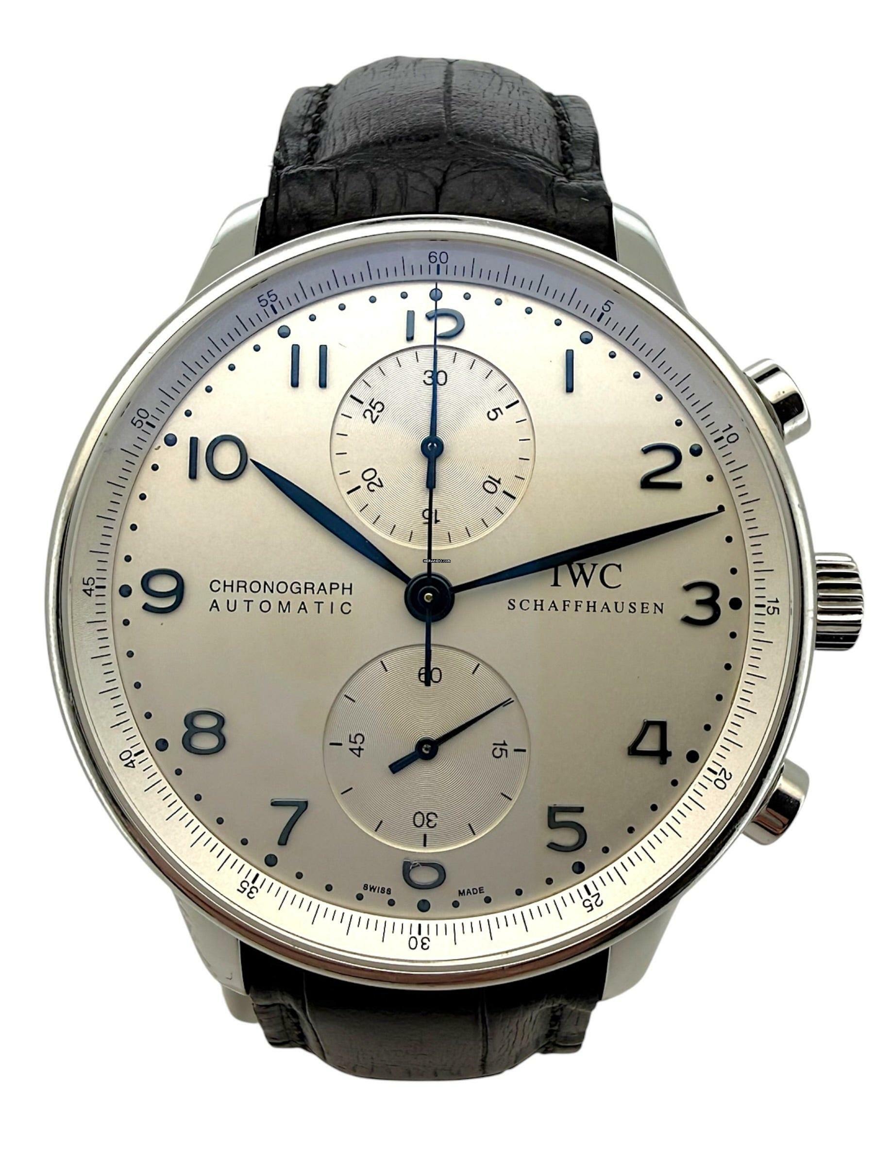 IWC Portugieser Chronograph Jahr 2016 Referenz IW371417