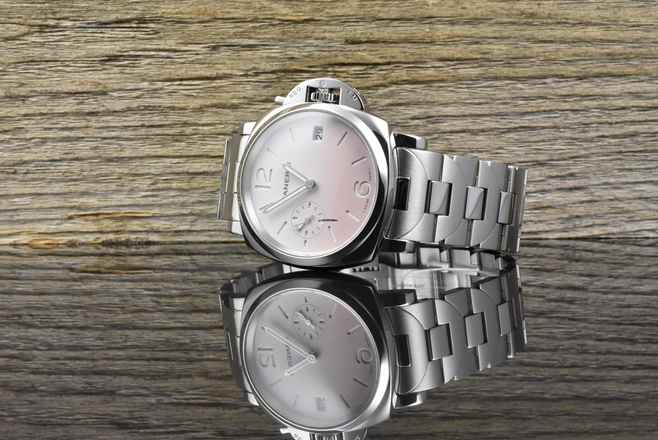  Panerai Luminor Due 38 Pastello Limited Edition Automatik MINT / NEUWERTIG - Full Set 2023 