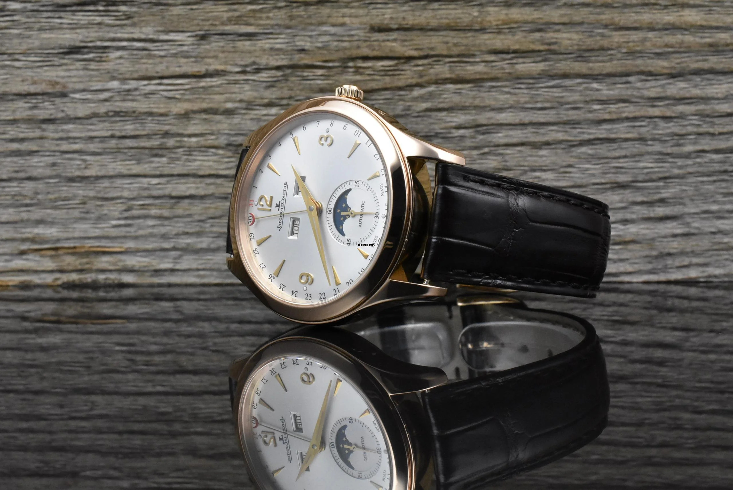 Jaeger-LeCoultre Master Calendar Moon Phase 18k Roségold - B&P 2019