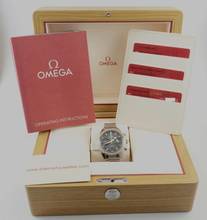 Thumbnail von Omega Speedmaster '57 Chronograph Blue New with Box and Papers