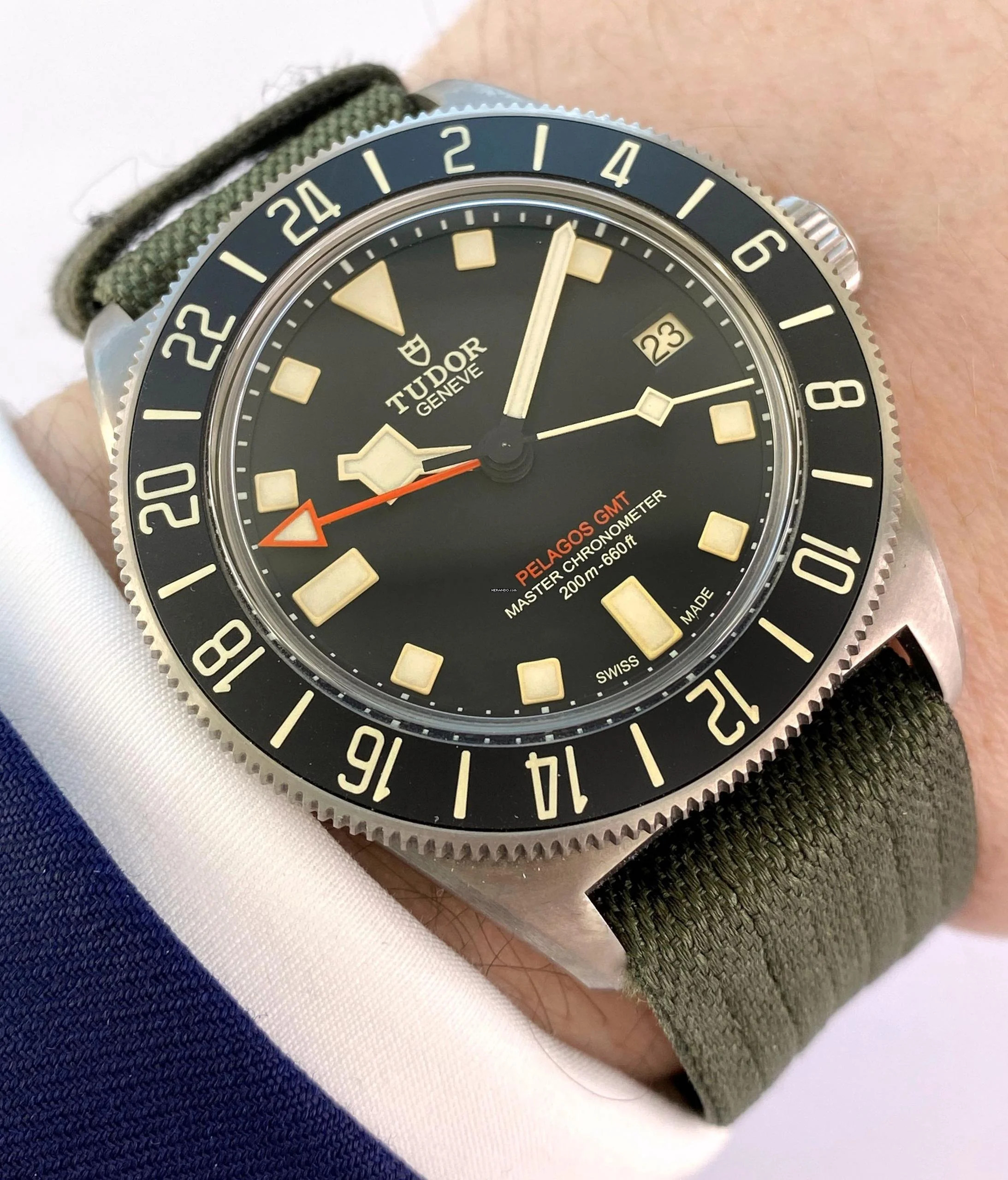 Tudor Pelagos FXD GMT Military ref 2542G247NU Titan 2024 FULL SET 2542G247NU
