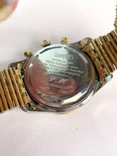 Thumbnail von Eberhard & Co. Chronograph Serviced (480e) Moonphase Mondphase Original Papers Valjoux 7768 75th 989 75 Anniversary Limited Edition