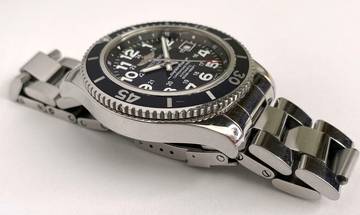 Thumbnail von Breitling Superocean II a17365C9 Full Set Blue Dial Box Papers a17365C9