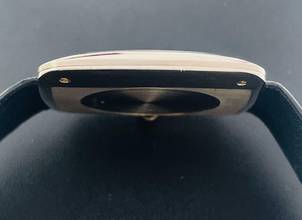 Thumbnail von Audemars Piguet TV SCREEN (JUMBO) RARE - top condition 34x34mm (Handwinding) 18 Kt. Whitegold