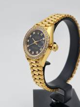Thumbnail von Rolex Lady-Datejust 26 mm 18 Kt. Gold top condition serviced Factory diamonds