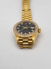 Thumbnail von Rolex Lady-Datejust 26 mm 18 Kt. Gold top condition serviced Factory diamonds