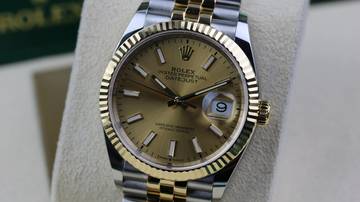 Thumbnail von Rolex Datejust 36 Steel Gold - Champagne - like New - Fullset - 11/2020