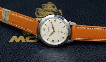 Thumbnail von Movado STUNNING 1950'S NOS SPORT WITH FB WATERPROOF CASE VINTAGE RARE