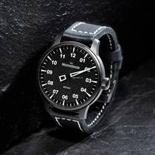 Thumbnail von Meistersinger Archao DLC Herrenuhr Automatik schwarz - AR902BL
