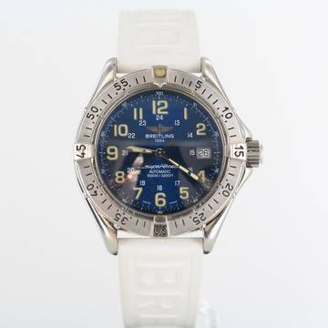  Breitling Superocean Ref. A17040//Automatic//blue//40mm//Steel//#KS 