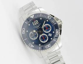 Thumbnail von Longines HydroConquest Chronograph 43mm Blue Dial