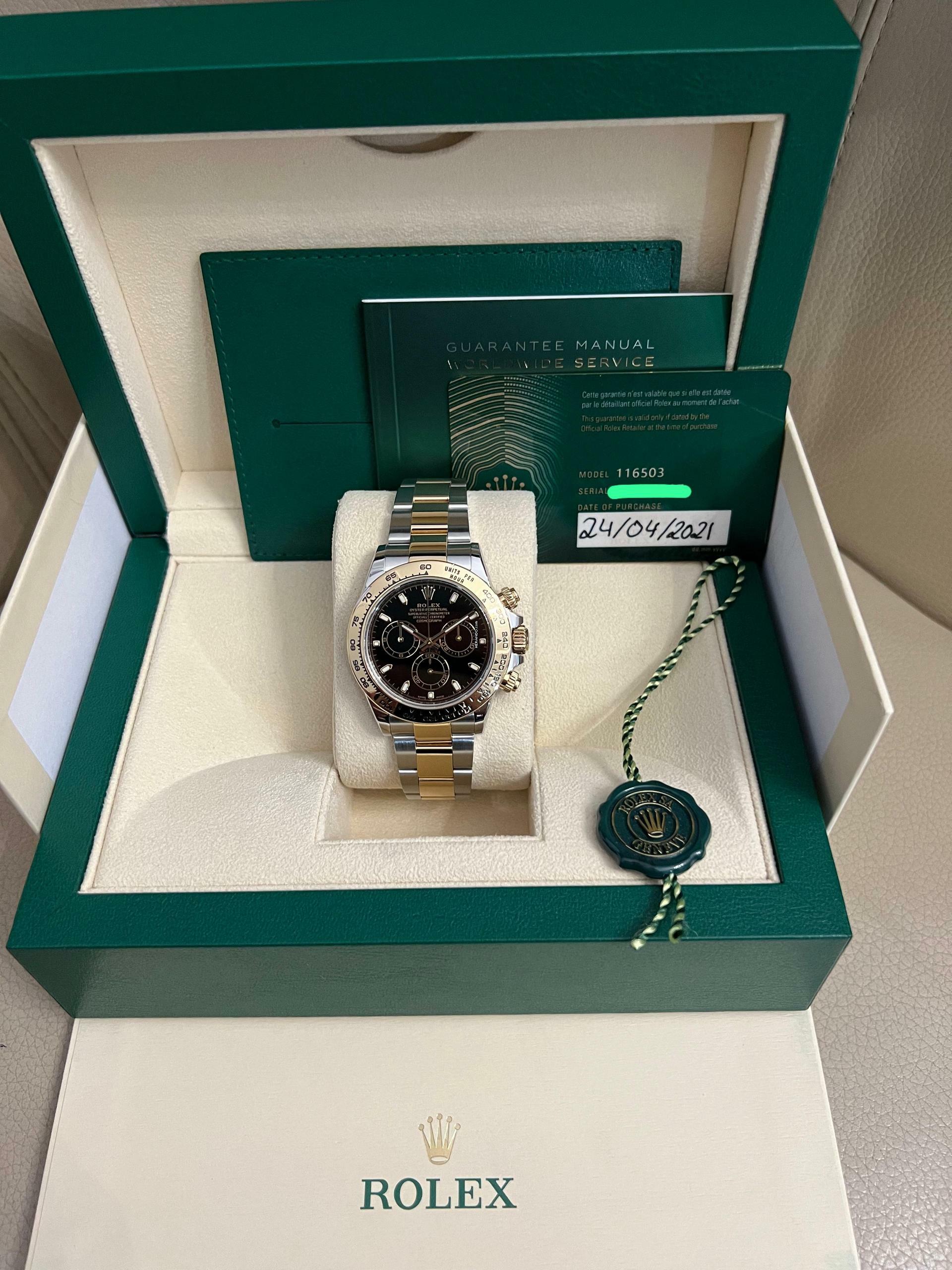 Rolex Daytona Black Dial