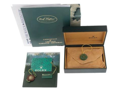  Rolex Datejust Turn-O-Graph Turn-O-Graph Ref.16263 1991 Box&Beschreibung sehr gut Vintage Datejust Turn-O-Graph 