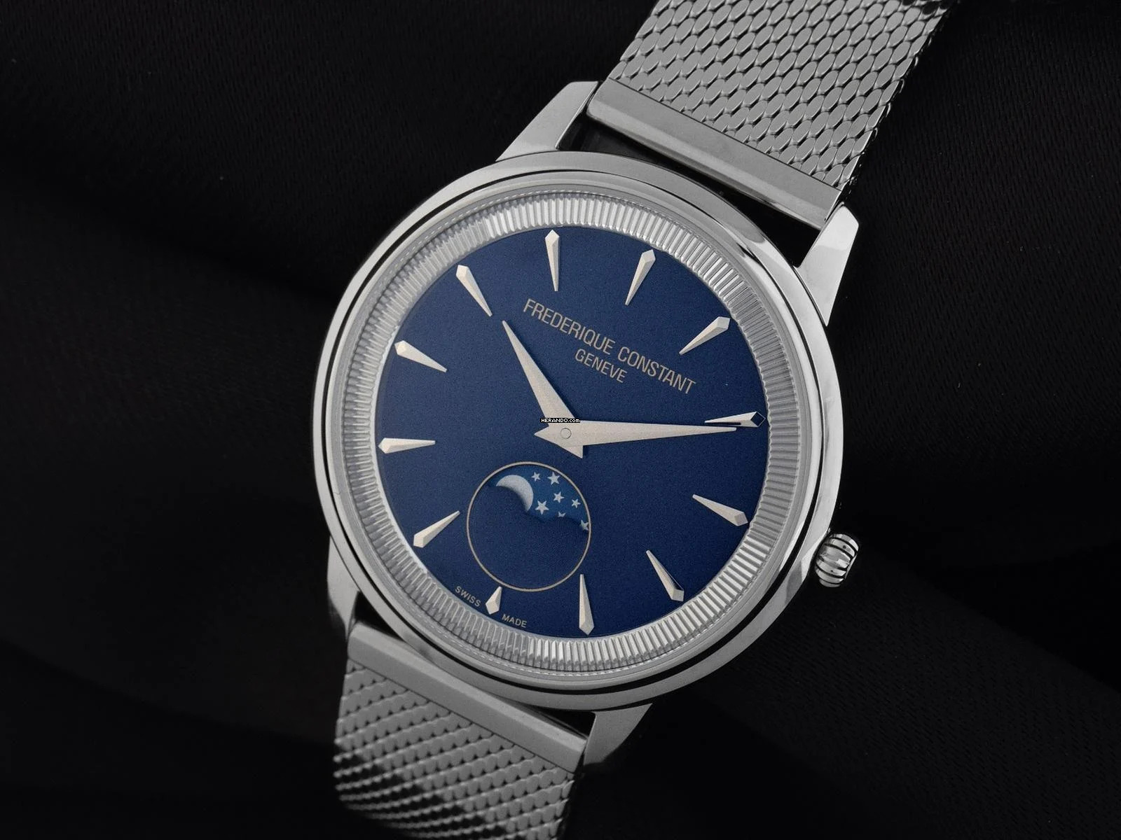 Frederique Constant Classics Moneta Ref.FC-206N3S6B Full Set Neu Classics Moneta