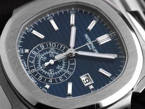 Thumbnail von Patek Philippe Nautilus 40th Anniversary Ref.5976/1G-001 2017 Full Set Original unpoliert Nautilus 40th Anniversary Diamanten 18kt Weißgold 303g