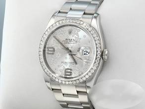 Thumbnail von Rolex Datejust 36 36mm 116244 Stahl Weissgold 750 Diamanten Automatik Stainless Steel 18kt White Gold Oyster-band Chronometer
