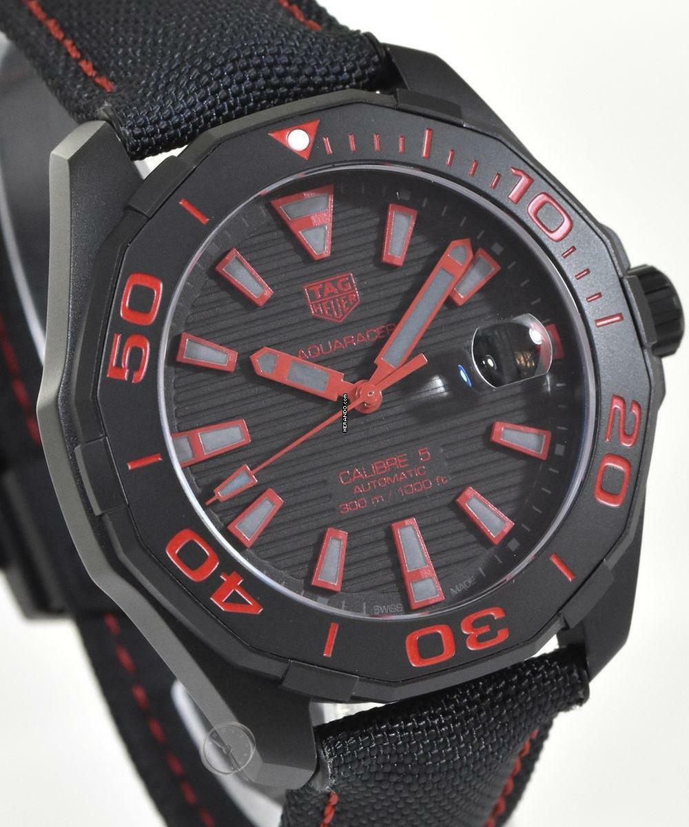 TAG Heuer Aquaracer 300M Cal. 5 Black Titanium Ref. WAY208A.FC6381