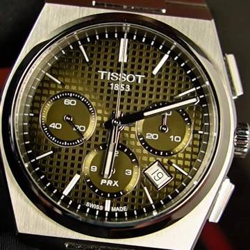 Tissot PRX Automatic Chronograph NEW FULL SET 