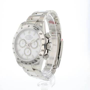  Rolex Daytona Steel White Dial NEW '11 