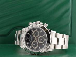 Thumbnail von Rolex Daytona Cosmograph Daytona 116520 Black Dial - Like New Full Set 2007