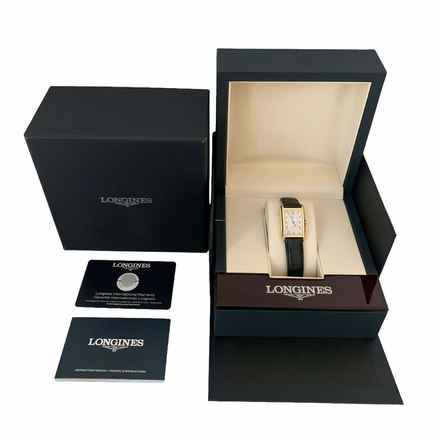  Longines DolceVita L5.255.6.71.0 yellow gold 18KT quartz Full Set Like NEW 