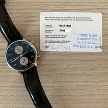 Thumbnail von IWC Portugieser Chronograph Portuguese IW371404 chronograph Panda black dial 2007 Full Set