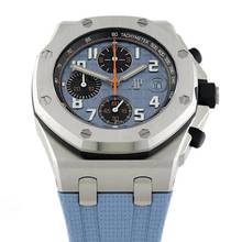 Thumbnail von Audemars Piguet Royal Oak Offshore Chronograph Baby Blue Dial