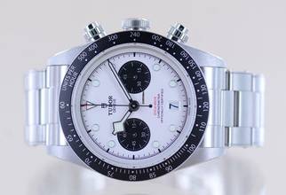 Thumbnail von Tudor Black Bay Chrono Panda Chrono white MT5813 41mm B+P Diver Stahlband Top