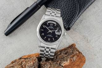 Thumbnail von Tudor Prince Date Day Automatik Edelstahl / Weissgold Ref. 76214 Papiere