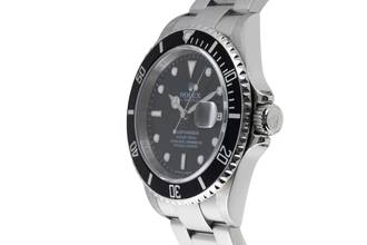 Thumbnail von Rolex Submariner Date 40 Stahl Automatik Herrenuhr Ref. 16610 Papiere 2008