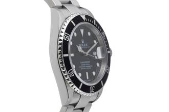 Thumbnail von Rolex Submariner Date 40 Stahl Automatik Herrenuhr Ref. 16610 Papiere 2008