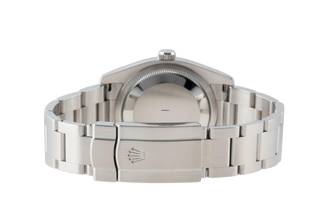 Thumbnail von Rolex Oyster Perpetual 36 Black Dial Stahl Weissgold Herrenuhr Ref. 116034 B&P