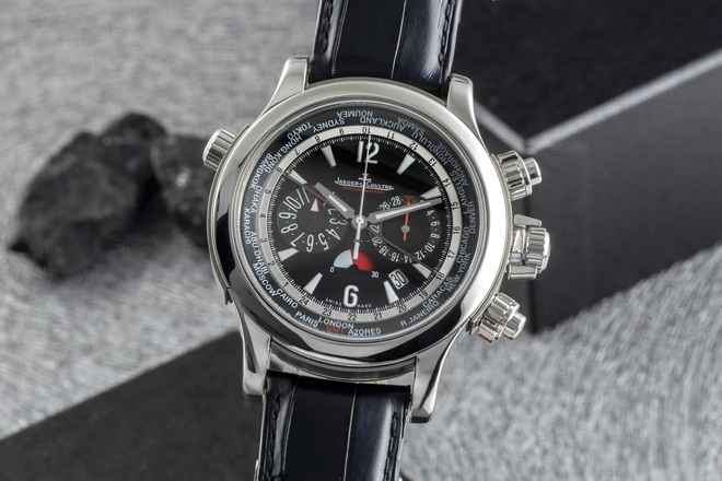  Jaeger-LeCoultre Master Compressor Stahl / Titan Ref. 150.8.22 B&P 2010 