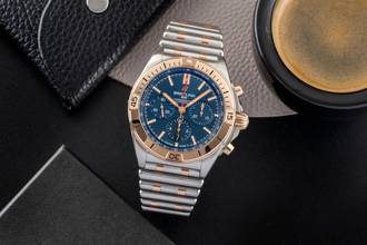 Thumbnail von Breitling Chronomat Chronograph Stahl / Gold Automatik Ref UB0134101C1U1 Papiere