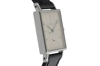 Thumbnail von NOMOS Tetra 27 Glashütte Tetra 27 Edelstahl Handaufzug Herrenuhr Ref. 401 Klassiker