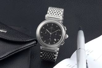Thumbnail von IWC Da Vinci Chronograph Datum Edelstahl Quarz Herrenuhr Ref. IW3728-05