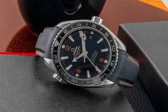 Thumbnail von Omega Seamaster Planet Ocean 600M GMT Co-Axial Ref. 232.32.44.22.01.002 B&P 2023