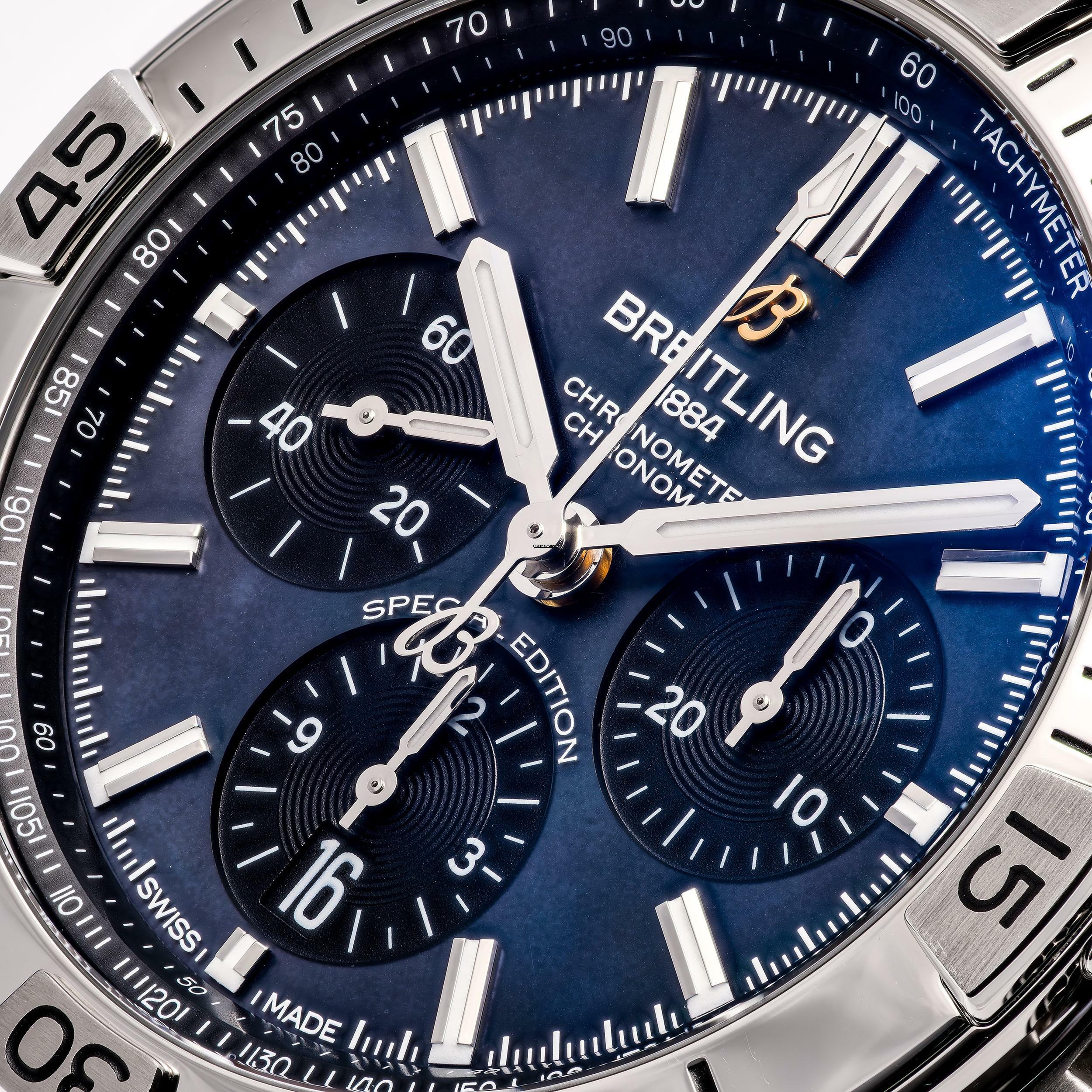 Breitling Chronomat 42 B01 42 Japan – AB0134101B3A1 – like NEW – 10/2024 Full Set