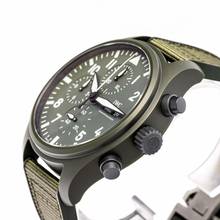 Thumbnail von IWC Fliegeruhr Chronograph Top Gun Pilot Chrono Top Gun 44,5 Green – IW389106 – NEW & Unworn – 11/2025 Full Set